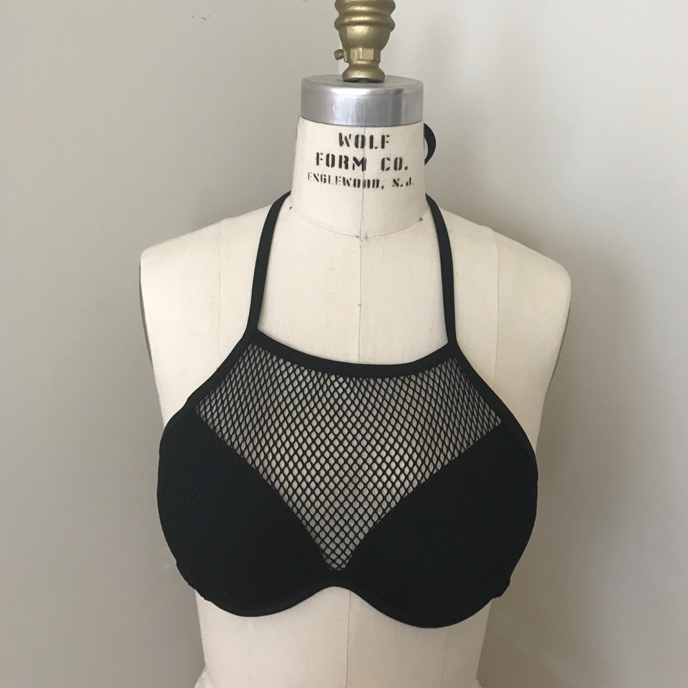 Target Caged Halter Bikini Top