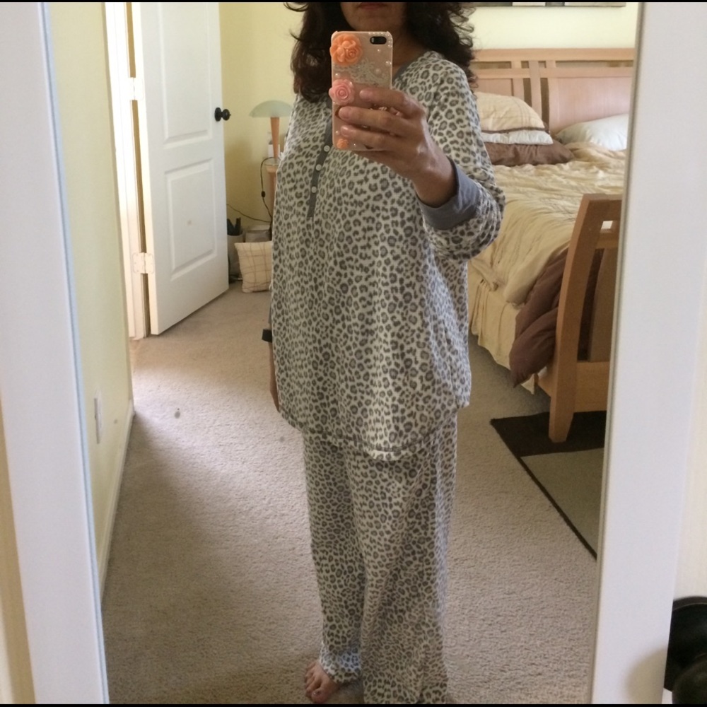 Carole Hochman micro fleece pjs NWT