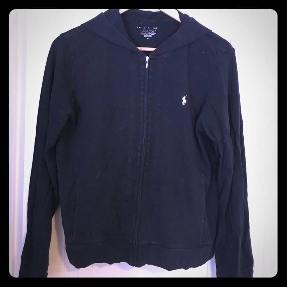 Ralph Lauren zip up hoodie