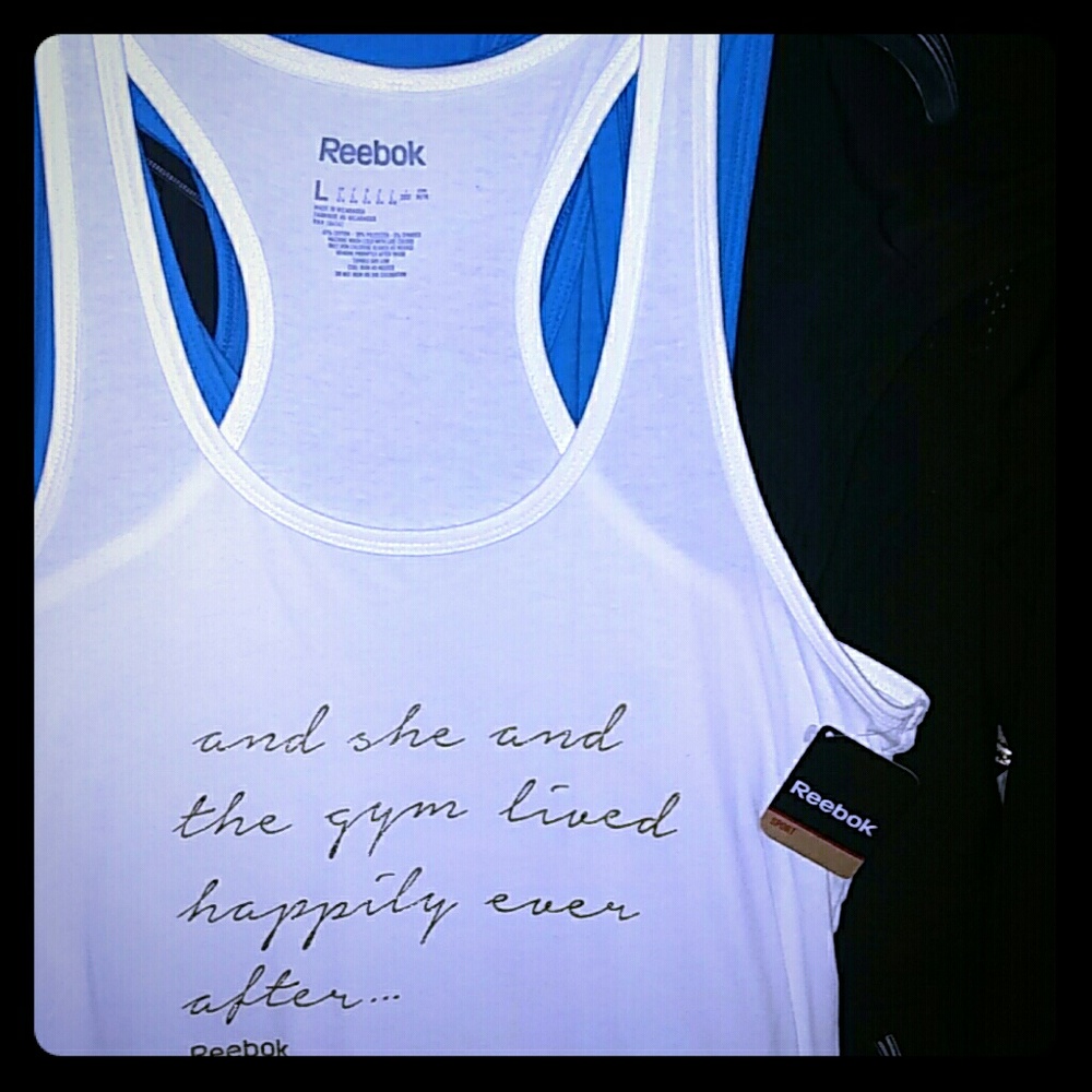 " she and the gym lived happily ever after... "