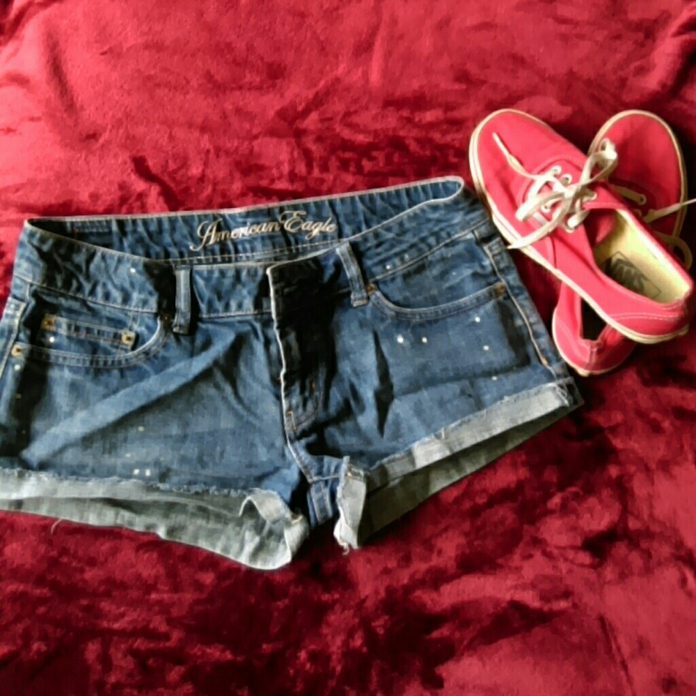 American Eagle Distressed Shorts