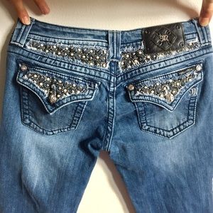 MISS ME CROPPED JEANS