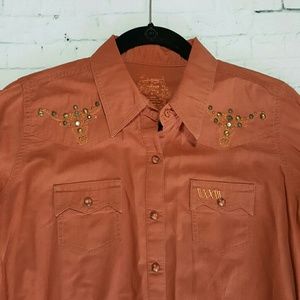 Western Pearl Snap Button Down
