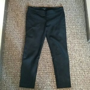 Black Capri Ann Taylor Work Slacks. Size 4.