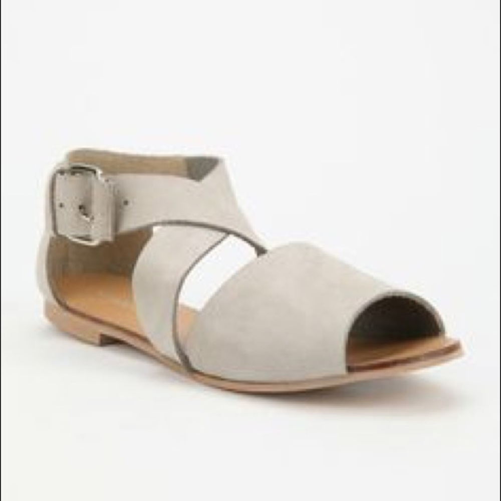 UO. Double strap sandals.
