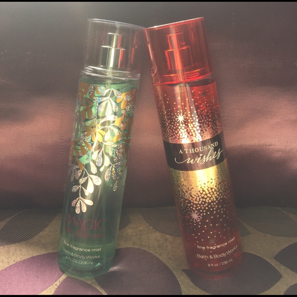 2 fragrance mists from Bath and Bodyworks!