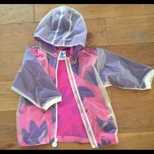 ADIDAS raincoat jacket