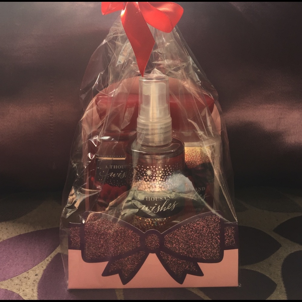 A gift set from Bath and Bodyworks!