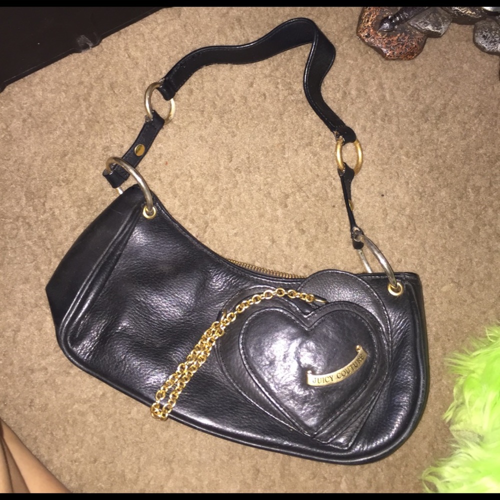 Leather juicy couture purse