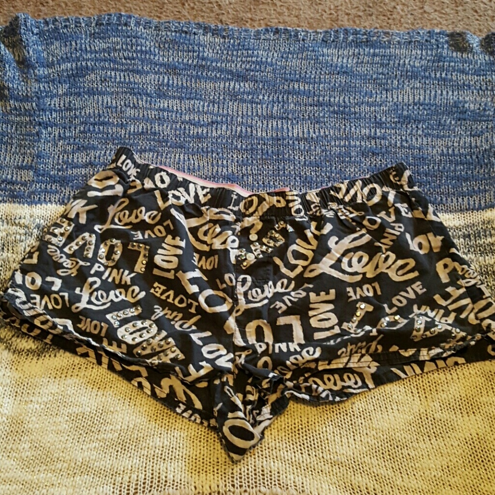 Pajamas shorts.