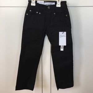 Paper Denim & Cloth Slim Fit Black Pants (Size 4)