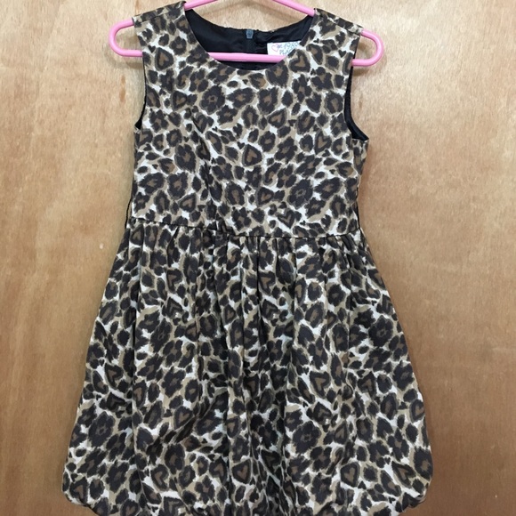 The Children's Place Other - Girls Cheetah print Dress Size 5