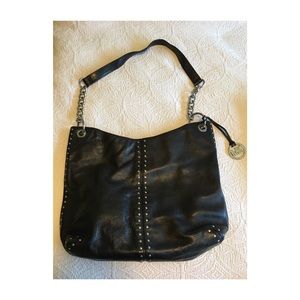 Michael Kors Black Studded Tote