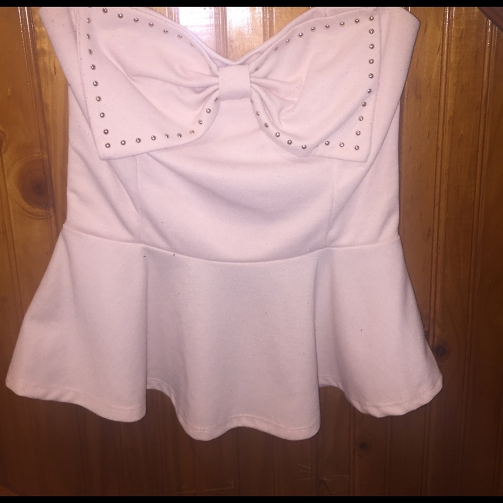 Strapless shirt
