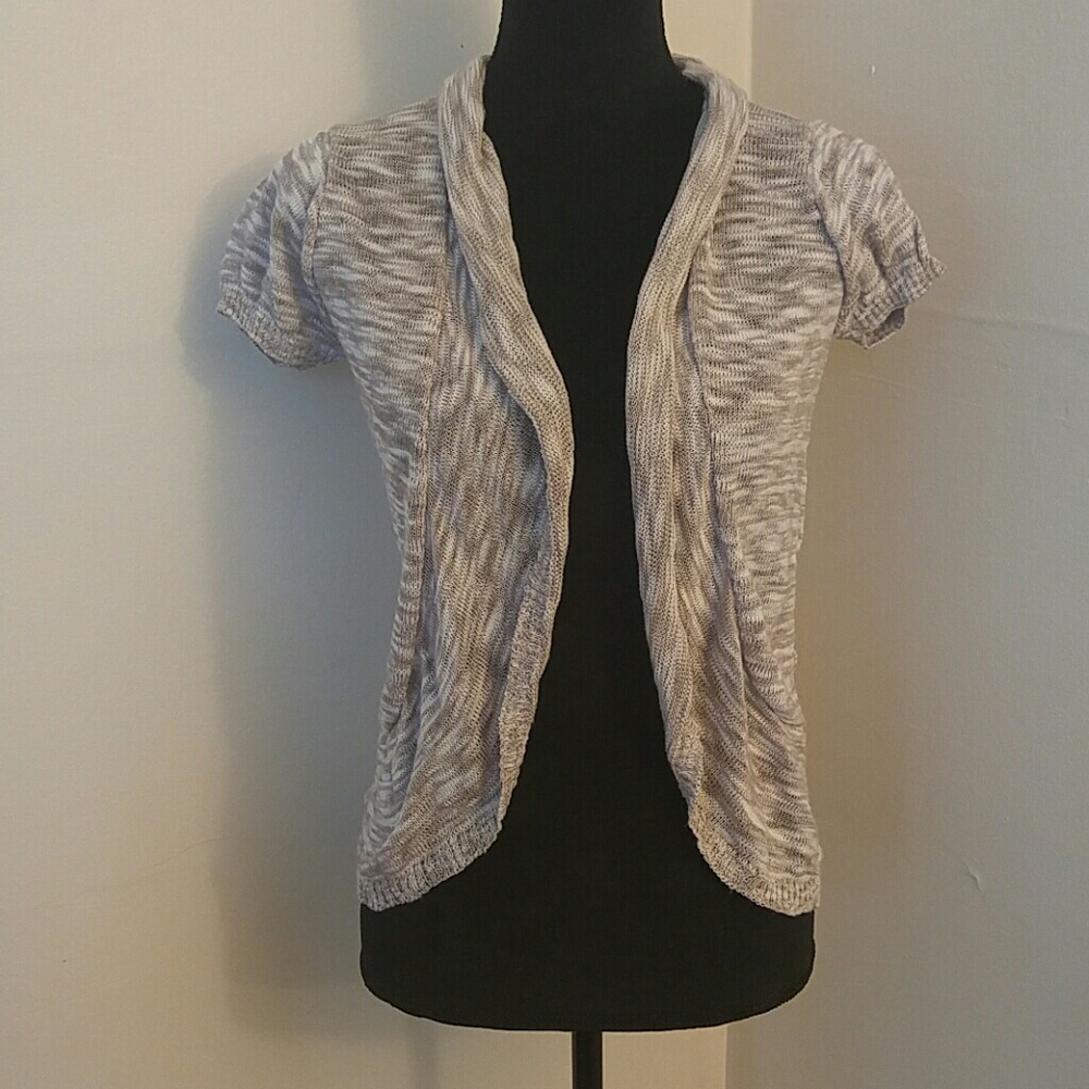 Maurices Open Front Cardigan Short Sleeve
