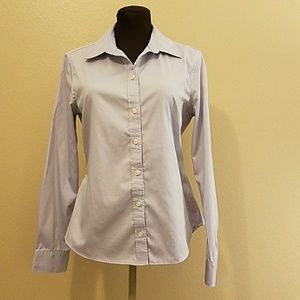 Banana Republic Non-iron Fitted Button Down Shirt