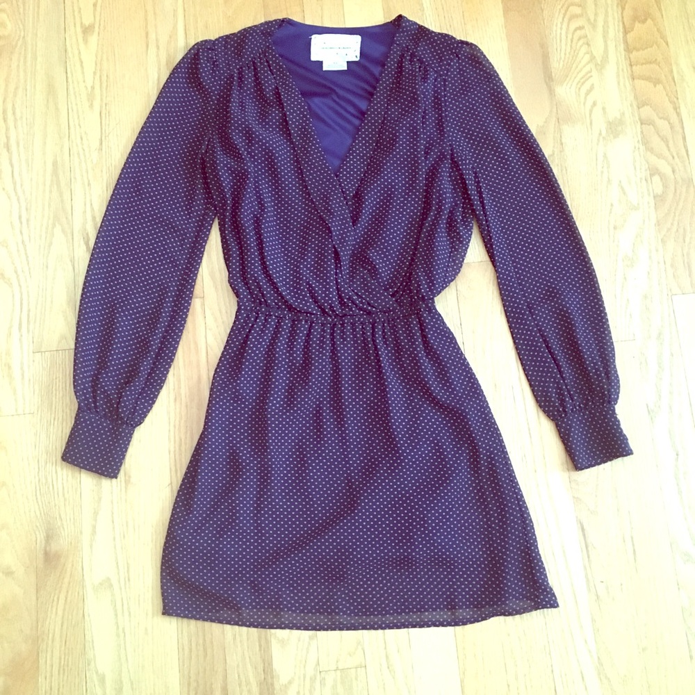 UO Coincidence & Chance polka dot dress