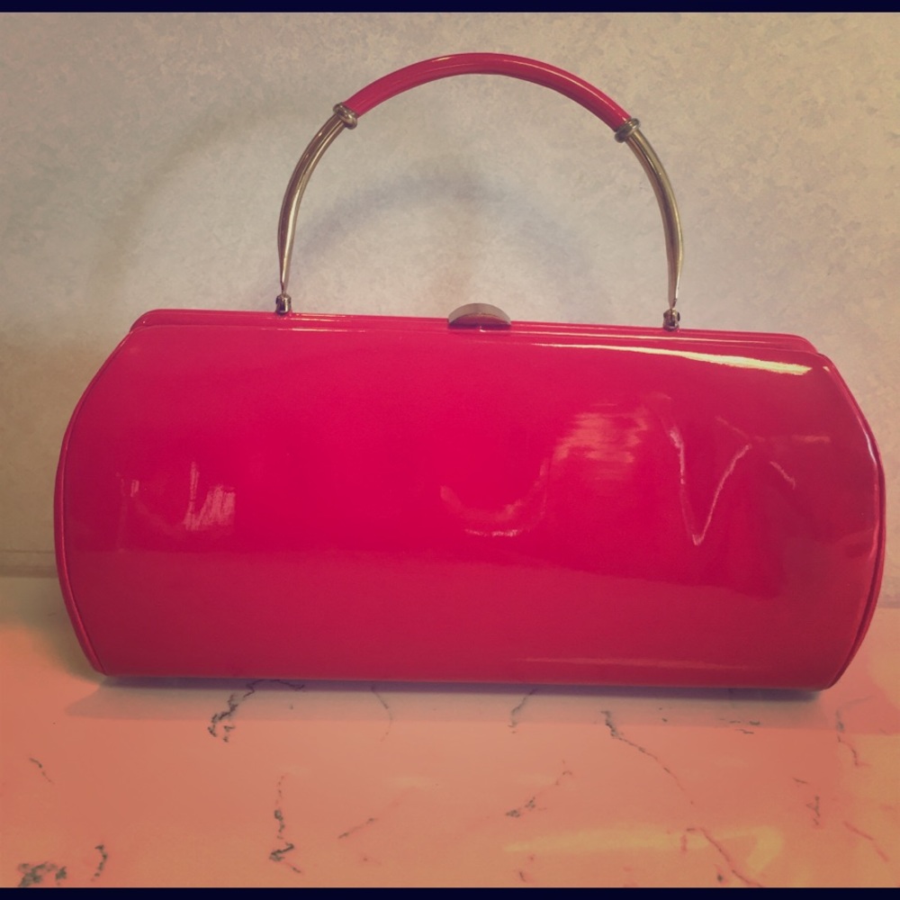 Vintage Red Patent Purse
