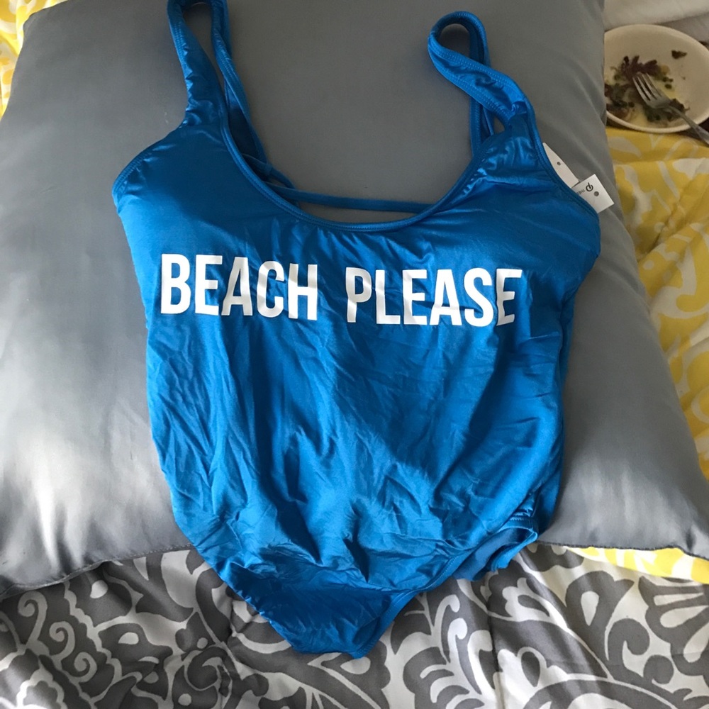Beach Please one-piece