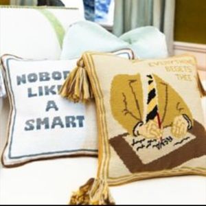 Tory Burch Needlepoint Pillows 2025 | www.takeoff.sk