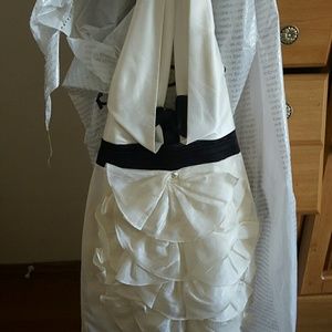 Black and White Bebe dress