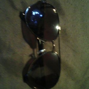 Brown aviator style shades