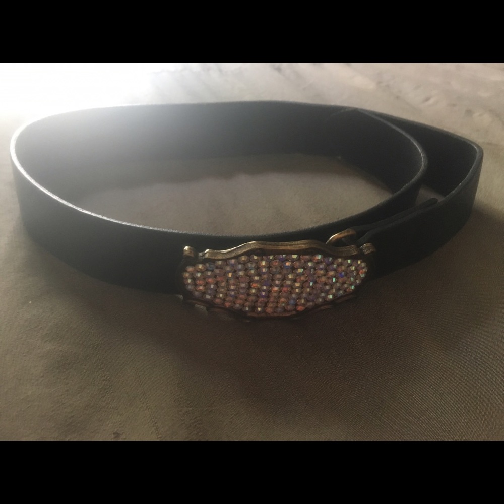 Leather belt