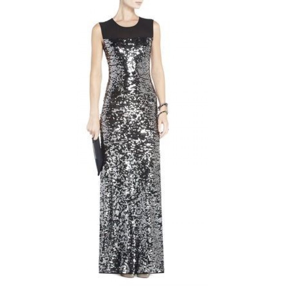 BCBG Max Azria Sequin Gown