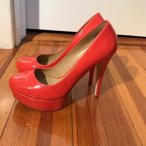 Aldo Platform coral pumps