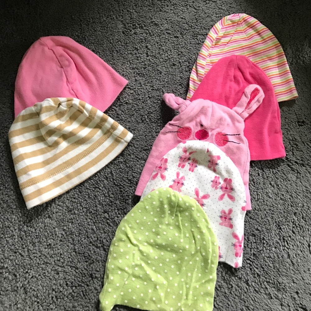 Bundle of baby hats