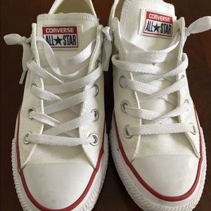 White Converse Shoes