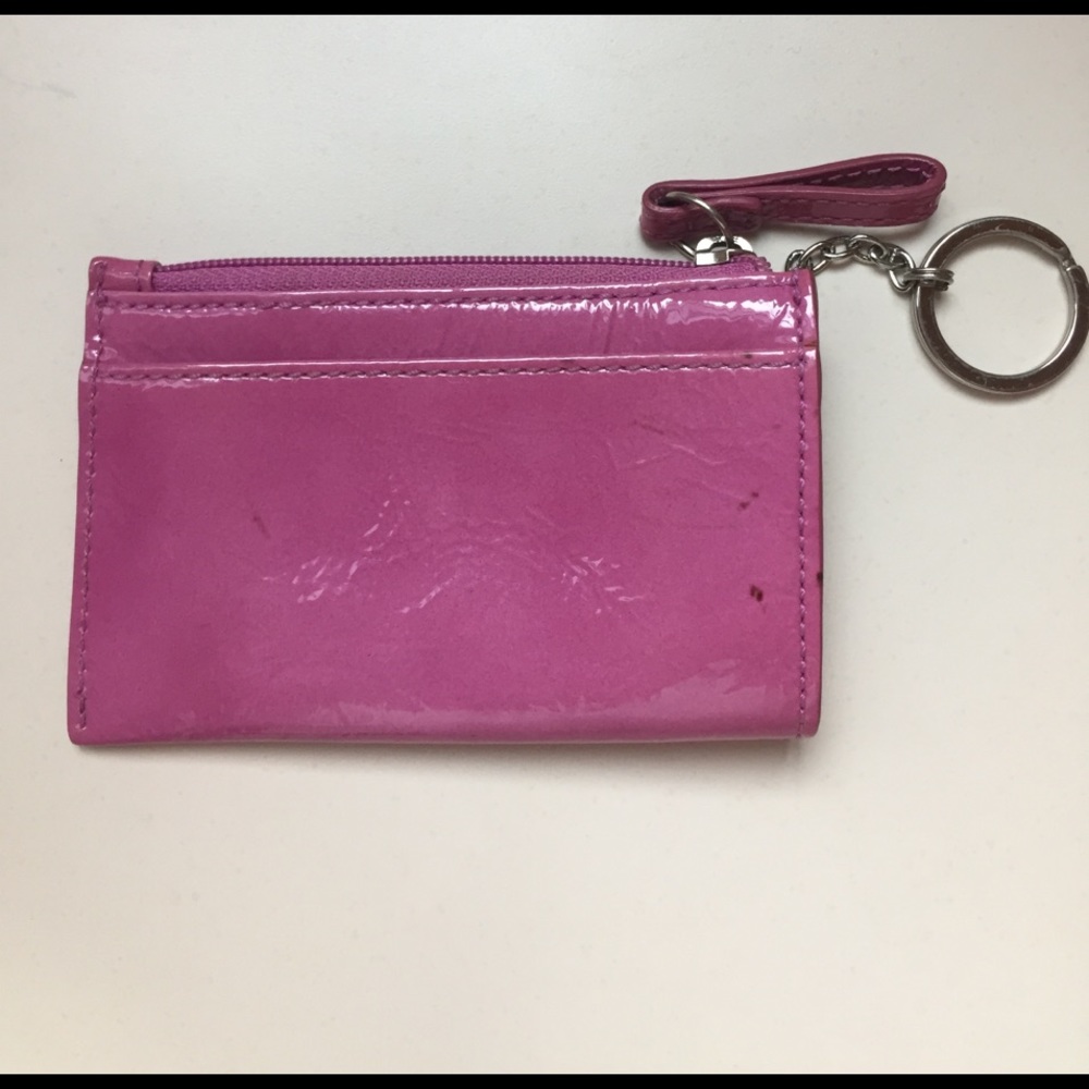 Coach Patent Leather Card Case - Picture 3 of 4