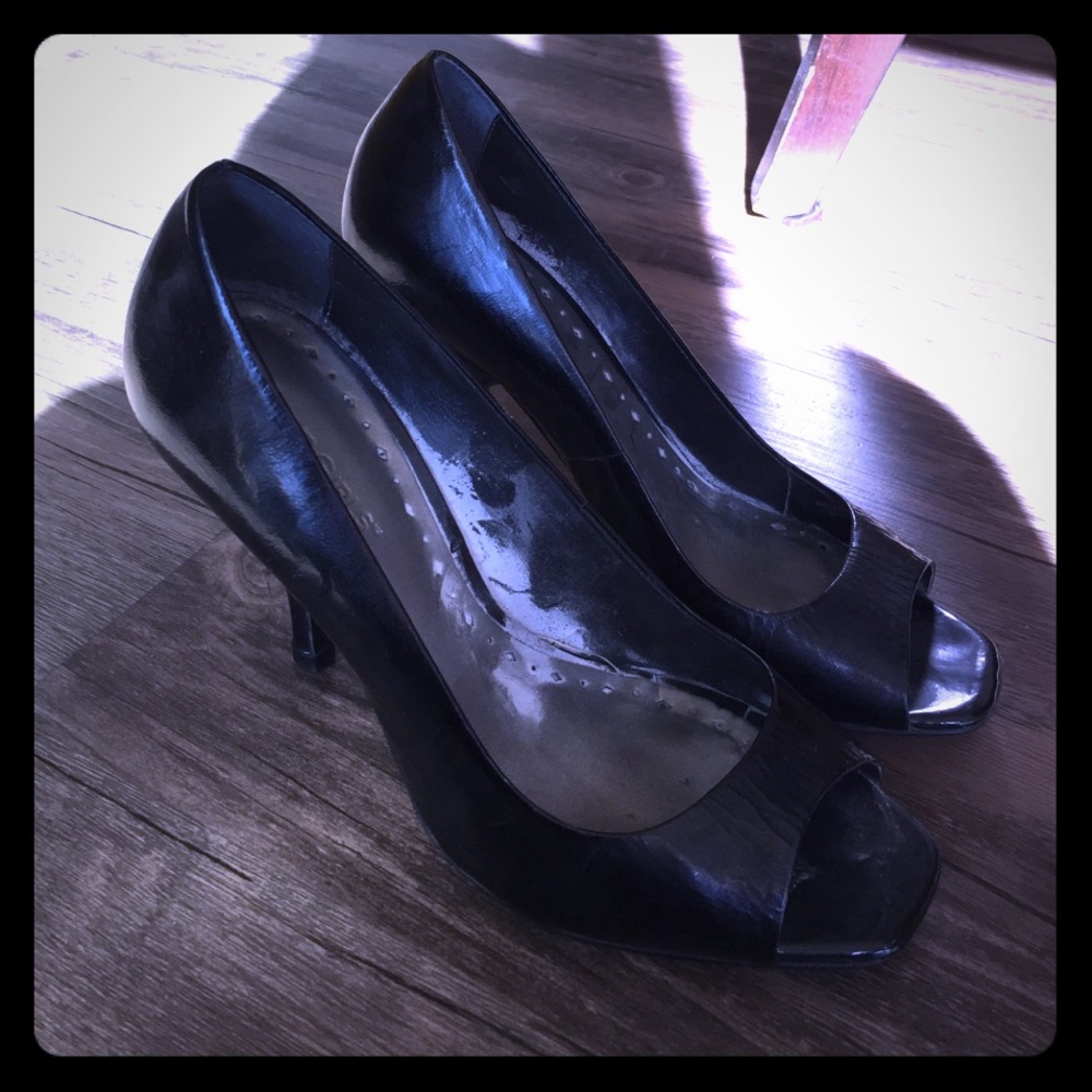 BCBGirls Peep Toe Pumps