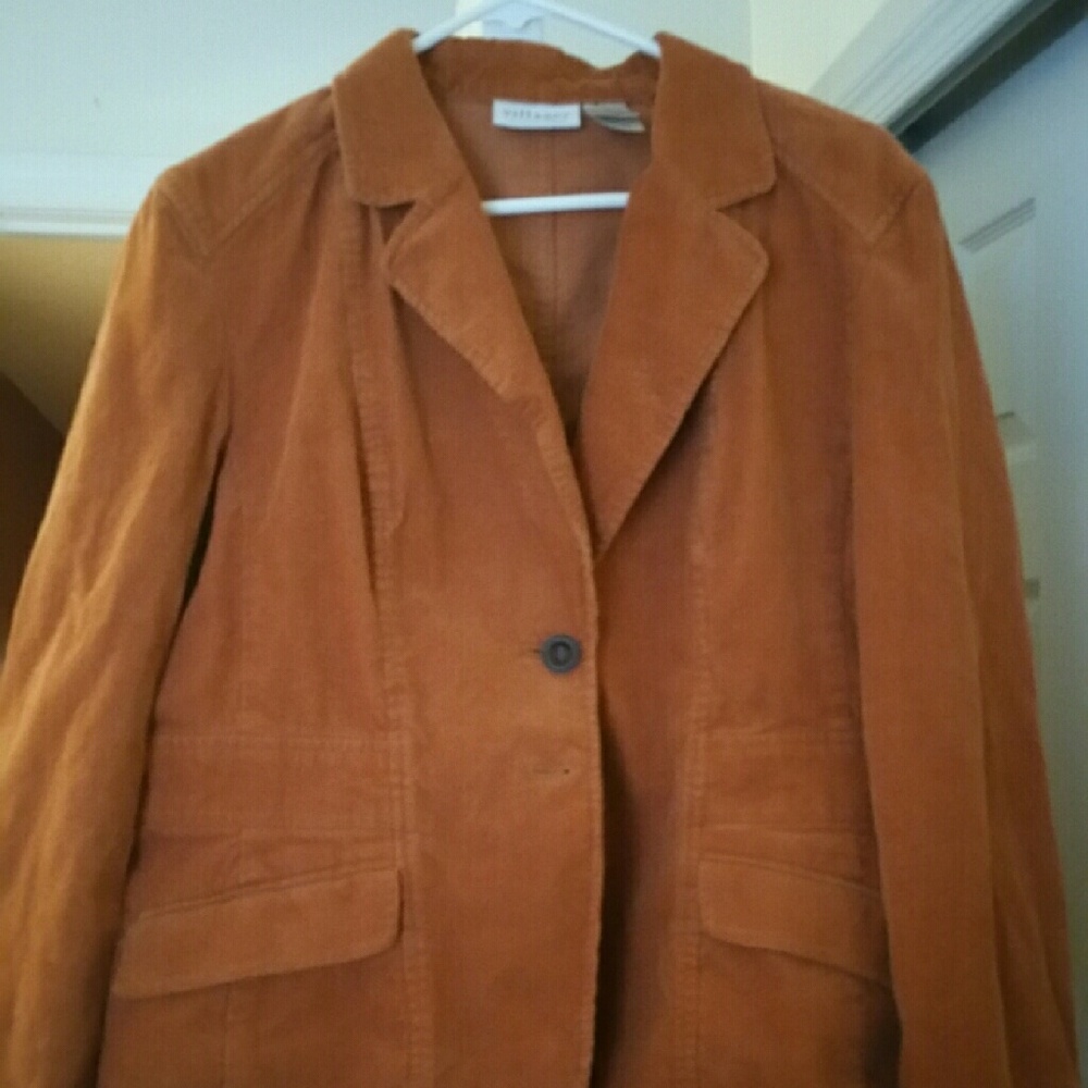 Burnt orange blazer
