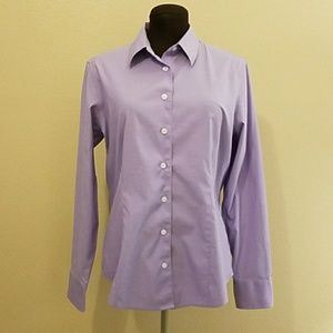 Eddie Bauer Stretch Wrinkle Resistant Button Down