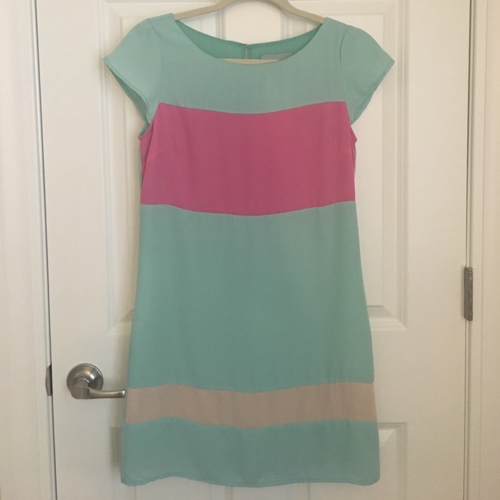 Skies are blue dress