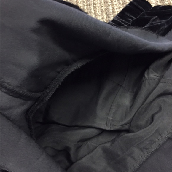 Juicy Couture Kids Black Ruffled Velvet Dress - Picture 5 of 6