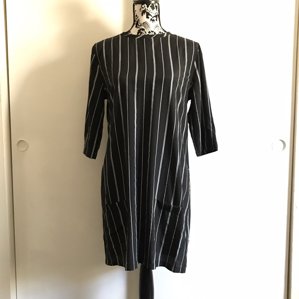 Equipment striped Aubrey dress