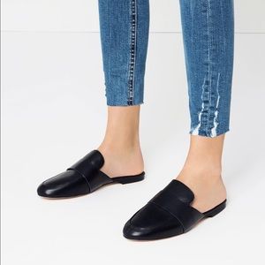 BNWT Zara Navy Loafer Mules