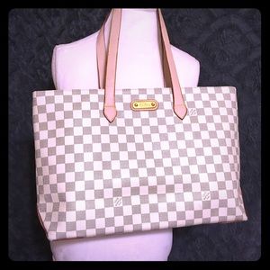 CHECKERED BAG/TOTE REPLICA