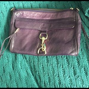 Rebecca Minkoff purple clutch