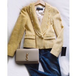 New Zara Tweed Jacket (XS)