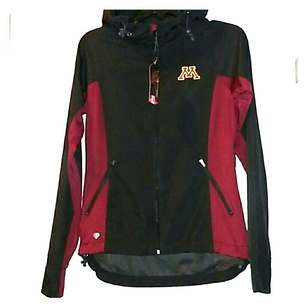 NWT! University Minnesota Jacket, UofM Windbreaker