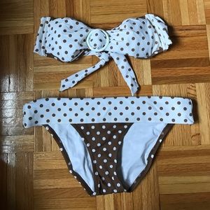 Victoria's Secret Polka Dot Swimsuit - Size M
