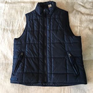 Abercrombie Small Navy Puffer Vest