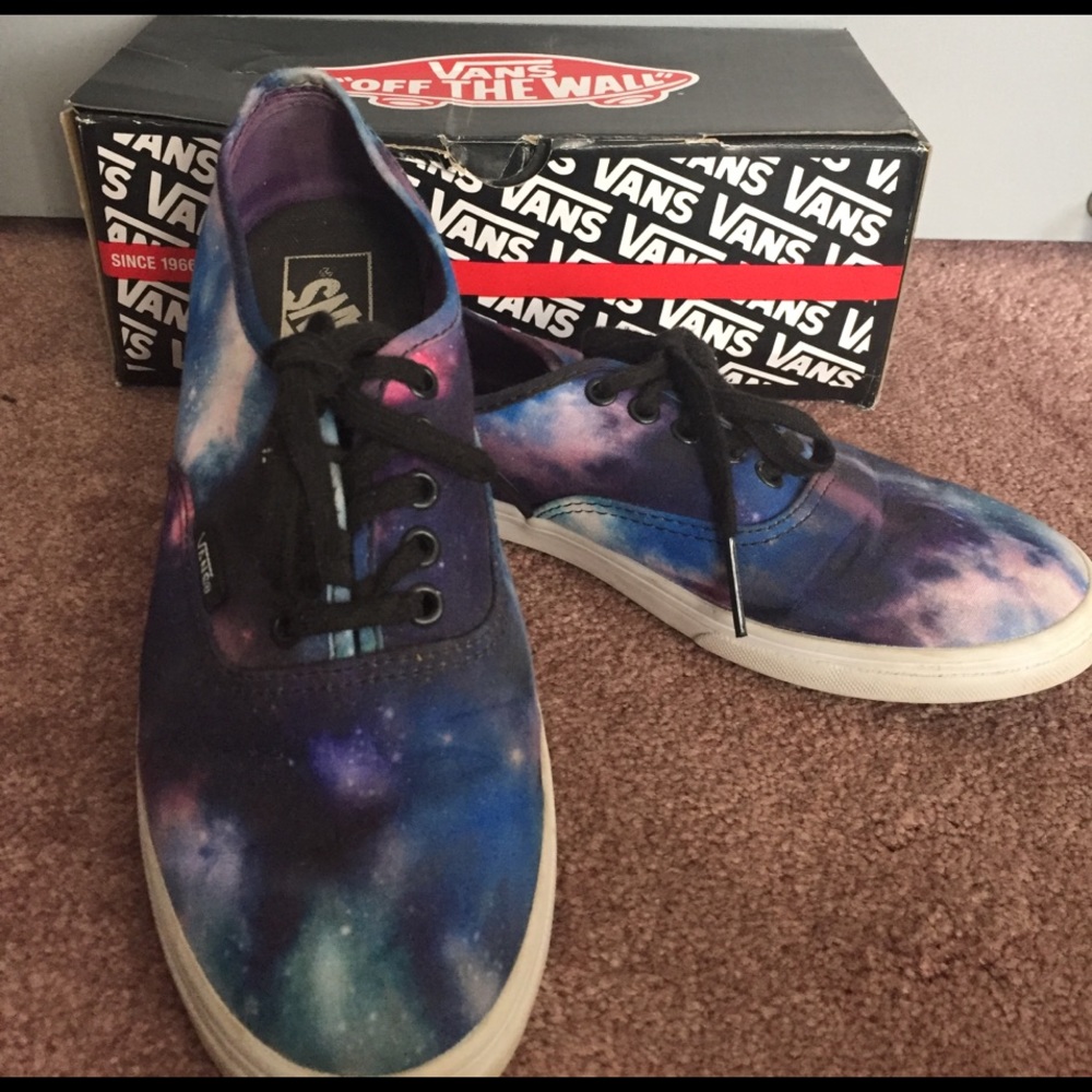 Vans galaxy shoes