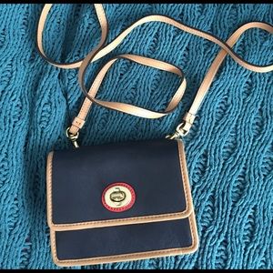 Coach wallet with removal strap