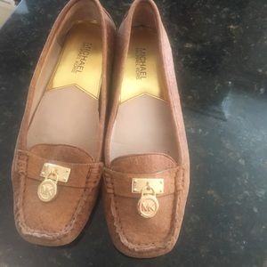Michael Kors leather loafers sz 6 1/2