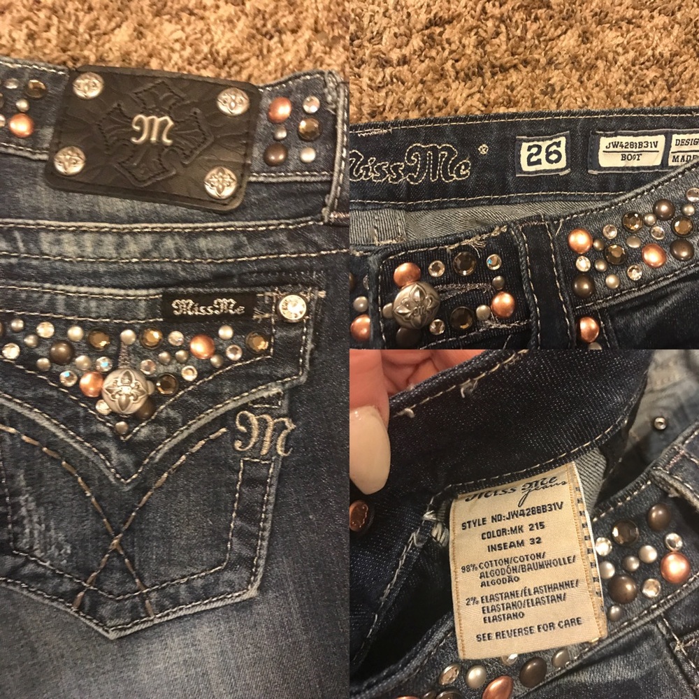 Miss Me Jeans ✨ Super Studded