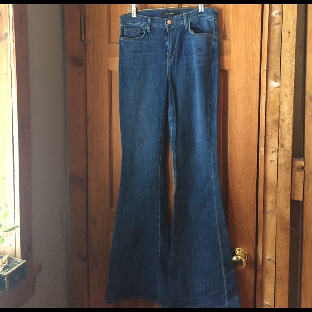 J Brand bell bottom jeans